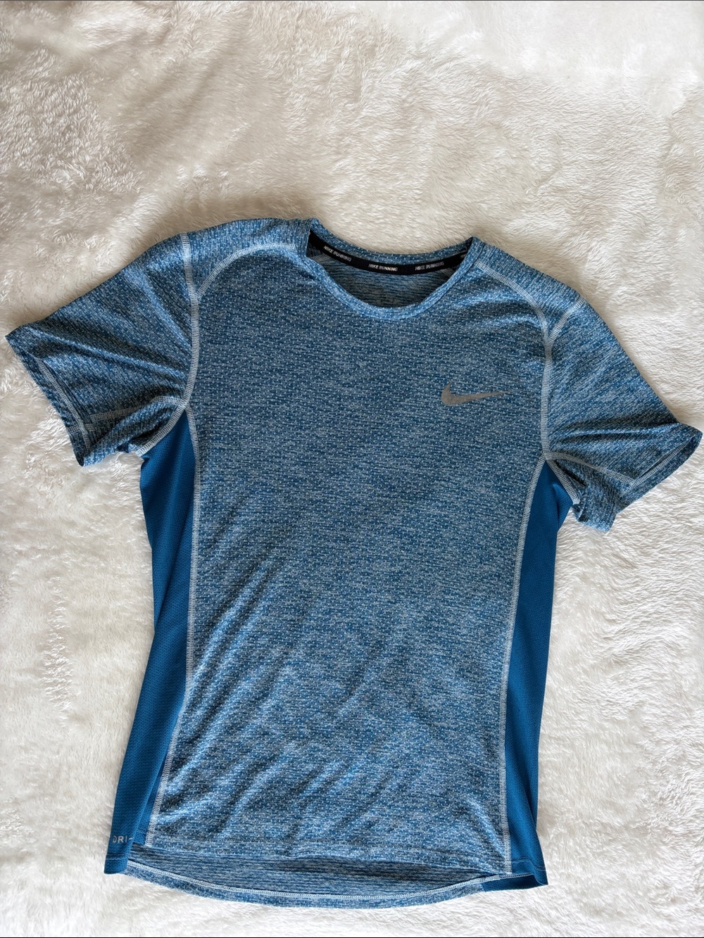 Nike Dri- Fit Running Men’s Performance Tee | Blue
